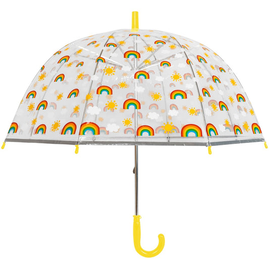 Children's All Over Rainbow Dome Umbrella
