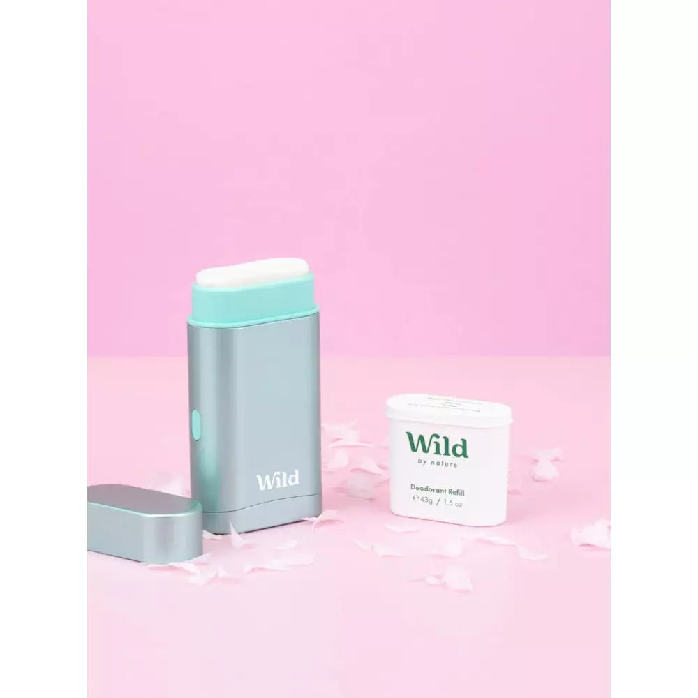 Wild Fresh Cotton & Sea Salt Green Deodorant Starter Pack
