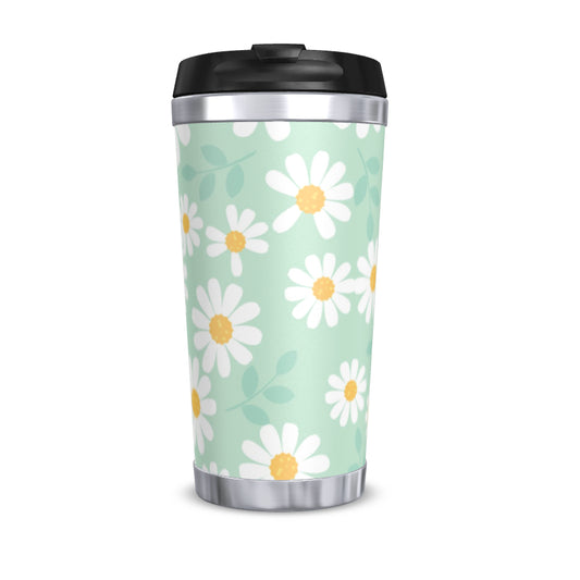 Reusable 450ml Travel Brew Cup, Daisy