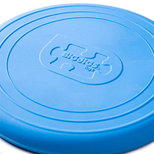 Foldable Silicone Flyer Frisbee, Ocean Blue