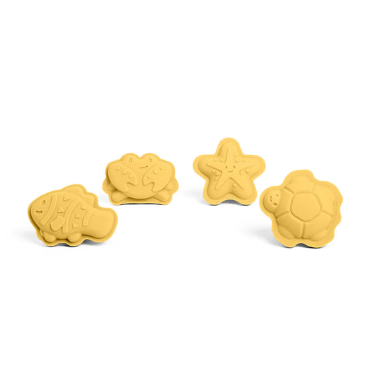 Silicone Sand Moulds, Honey Yellow