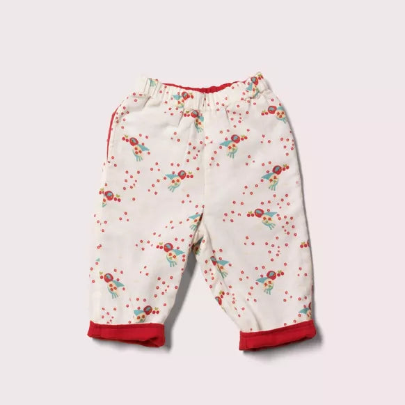 Cherry Blossom Day After Day Reversible Trousers