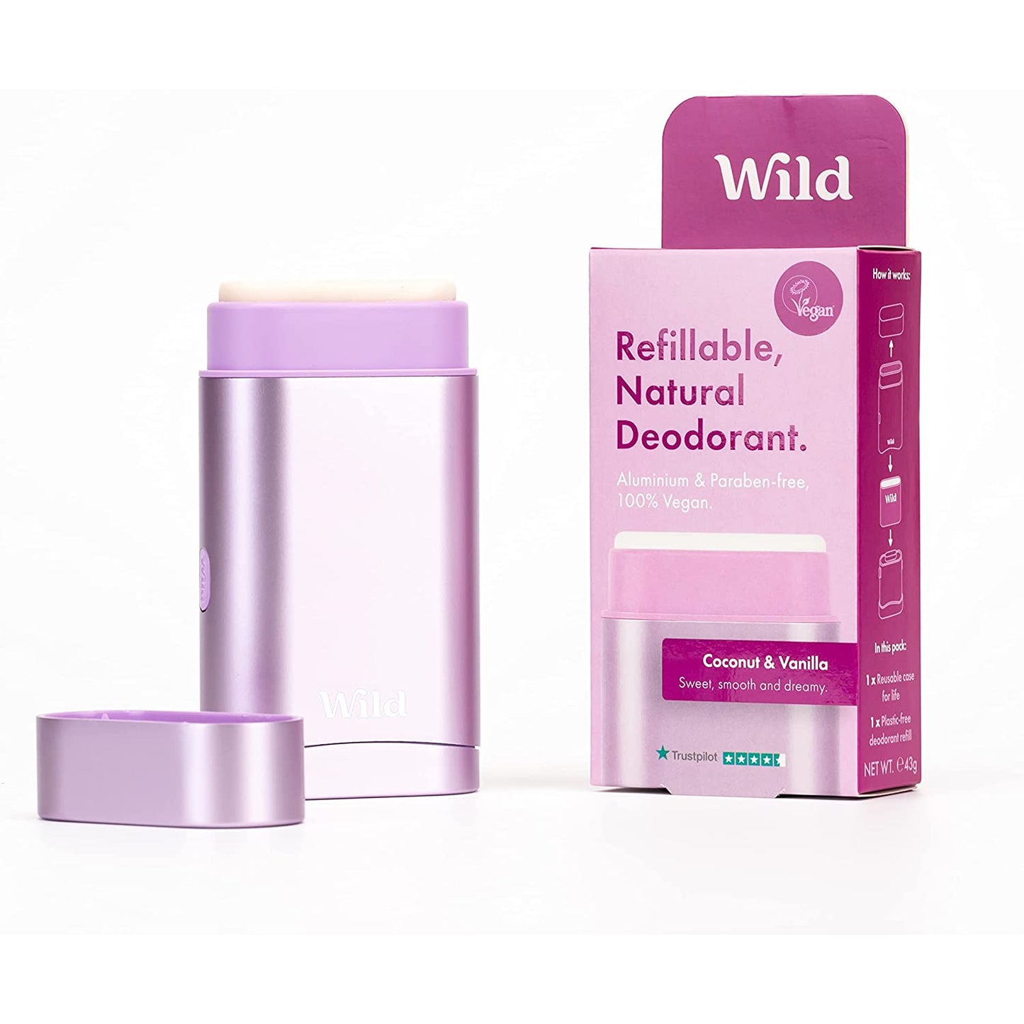 Wild Pink Jasmine & Mandarin Blossom Deodorant Starter Pack