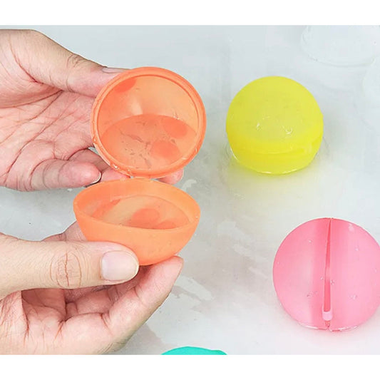 Reusable Silicone Water Bombs, Pack of 6