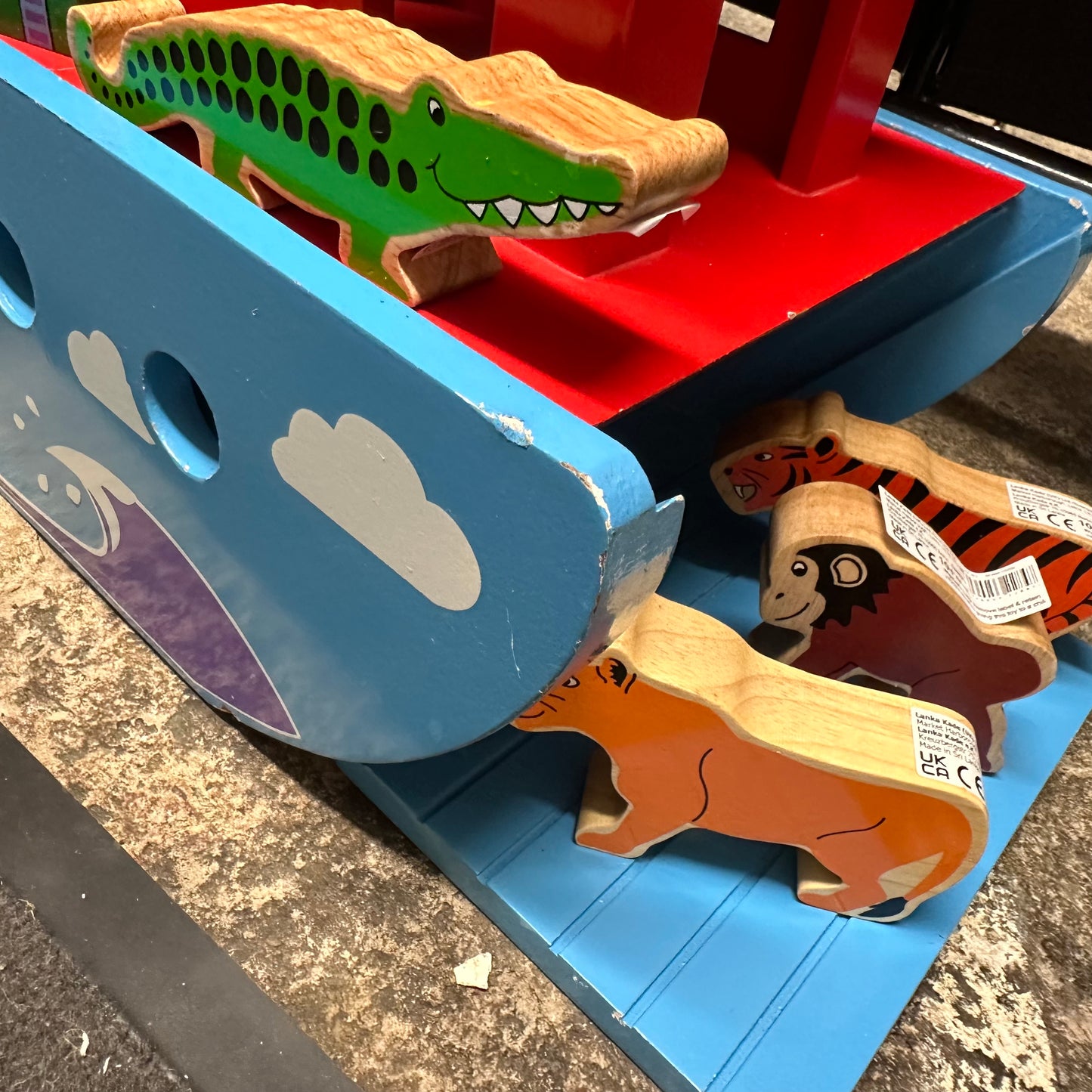 Pre-loved to Re-loved Wooden Rainbow Ark