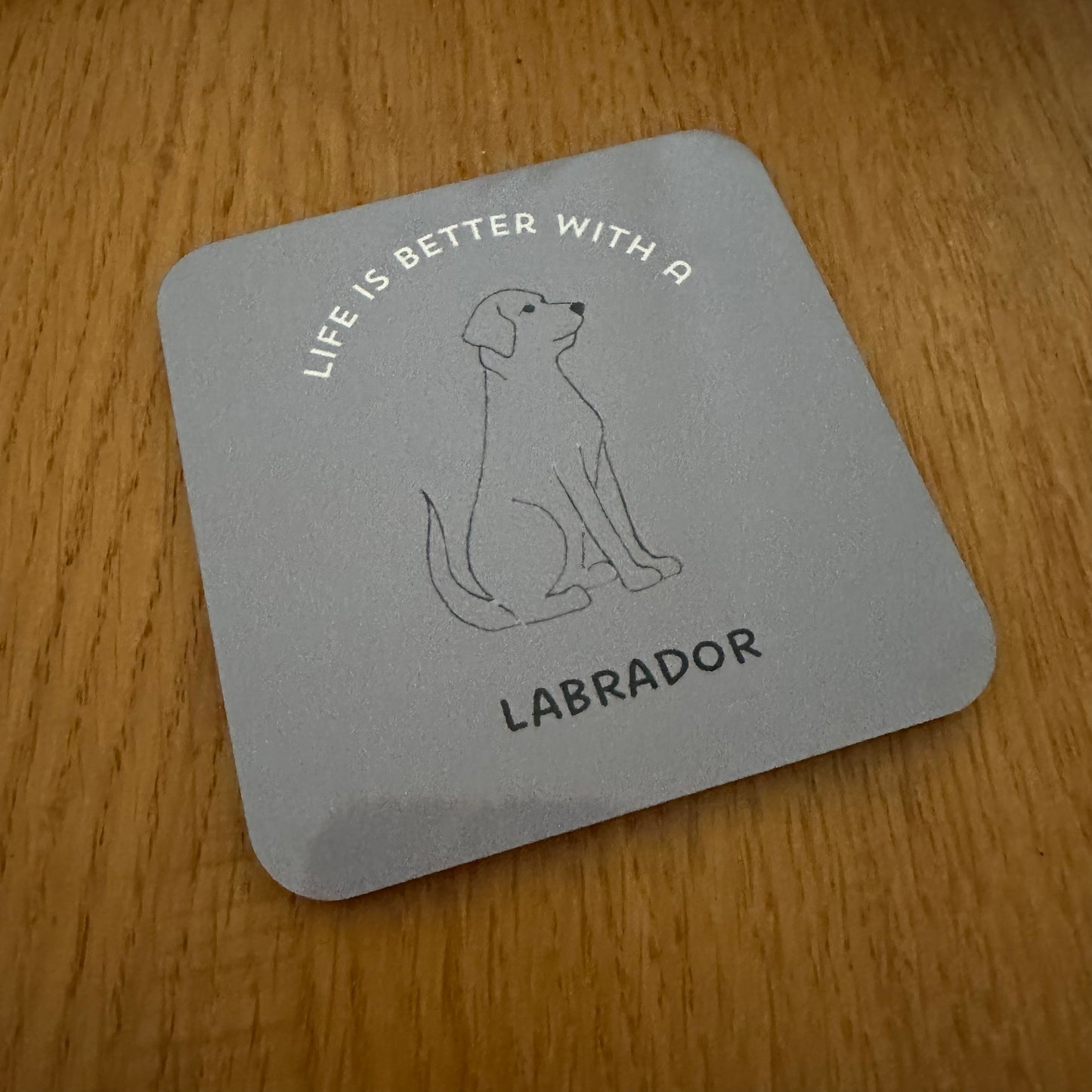 Coaster, Life Is Better With A Labrador