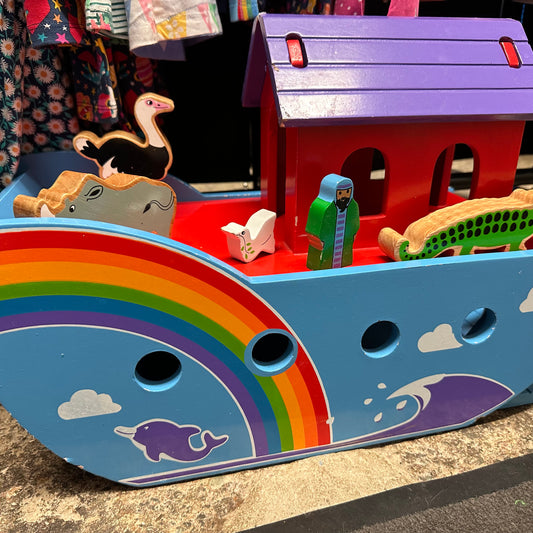 Pre-loved to Re-loved Wooden Rainbow Ark