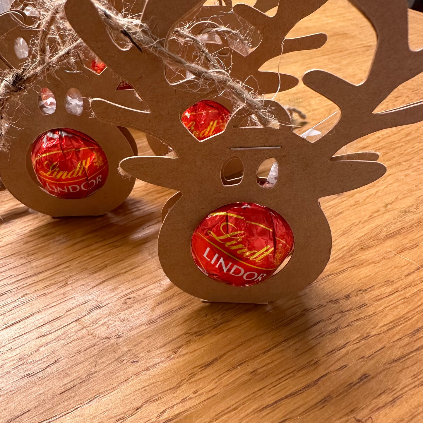 Linder Chocolate Reindeer Decoration