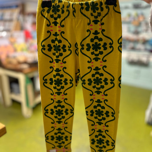 Haniella Leggings, Ceylon Yellow Nostalgic Flowertiles