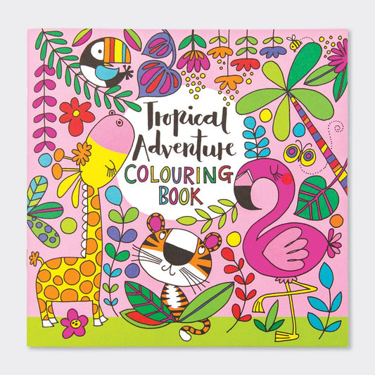 Tropical Adventures Colouring Book