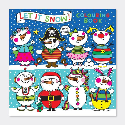 Let It Snow Colouring Book