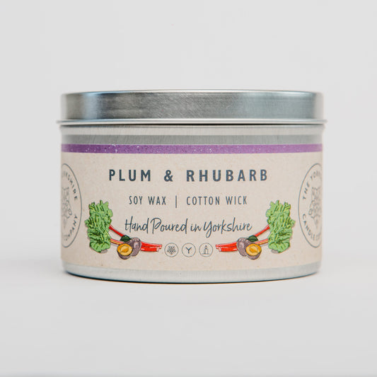 Candle, Plum & Rhubarb Scent