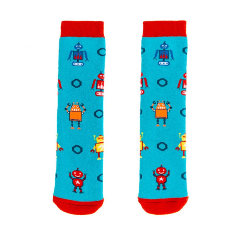 Welly Socks, Robot 3-6y