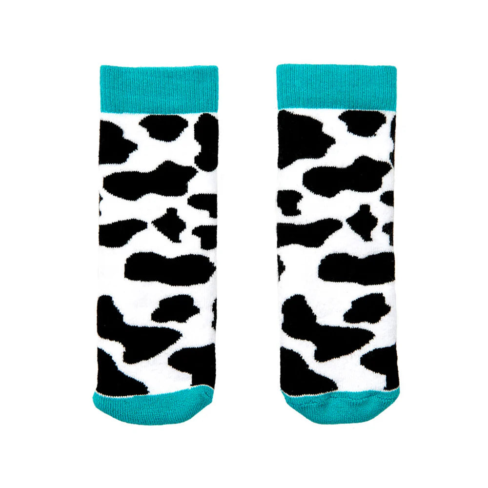 Welly Socks, Cow 1-2y