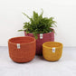 Tall Jute Basket Set, Fire