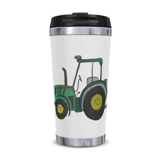 Reusable 450ml Travel Brew Cup, Tractor