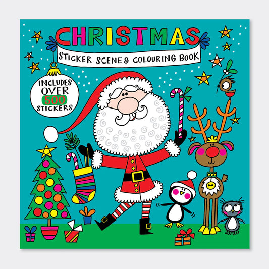 Christmas Sticker Scene Book