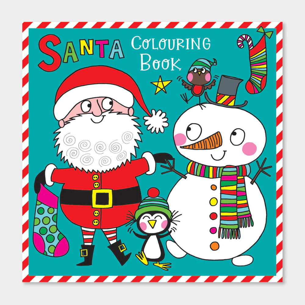 Santa Colouring Book