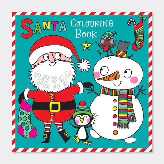 Santa Colouring Book