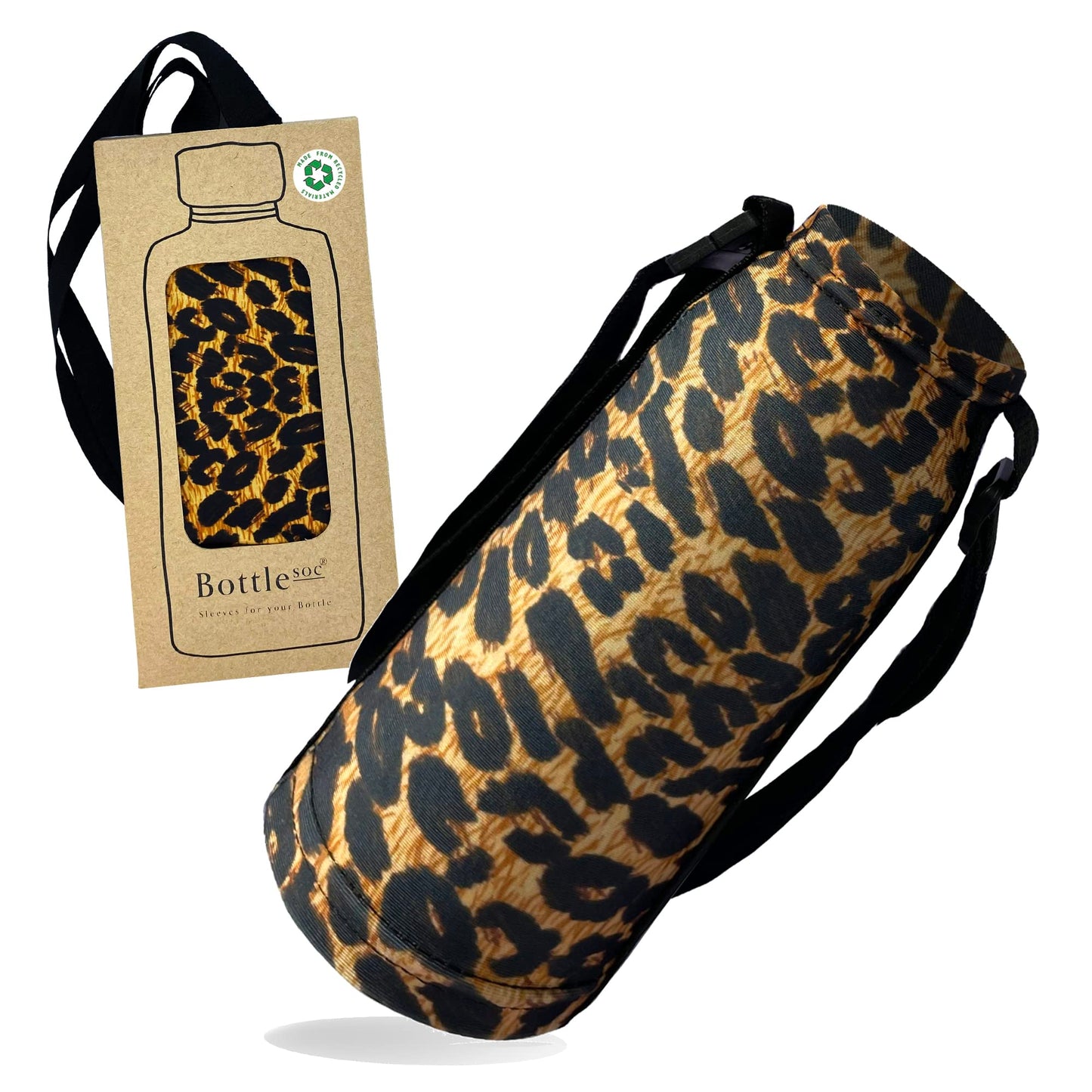 Leopard BottleSoc Bottle Sleeve