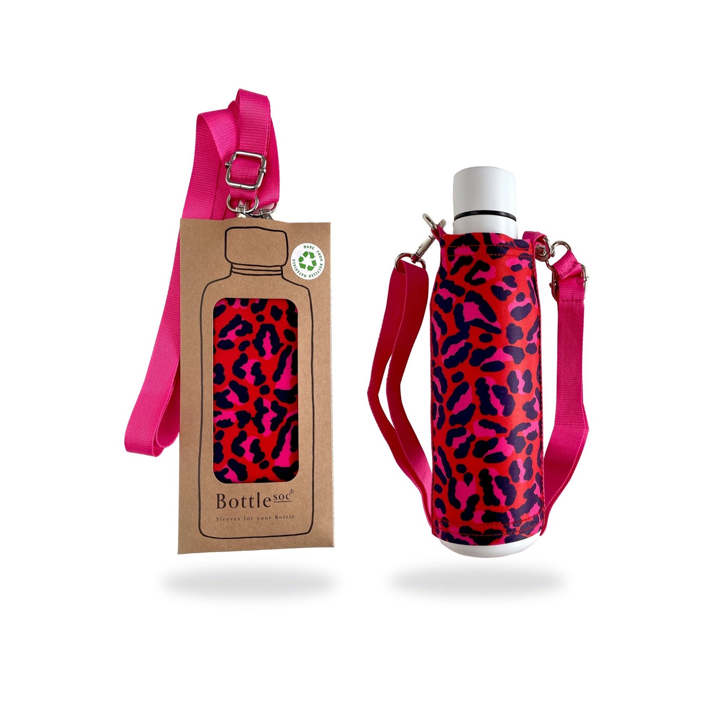 Pink Camo BottleSoc Bottle Sleeve