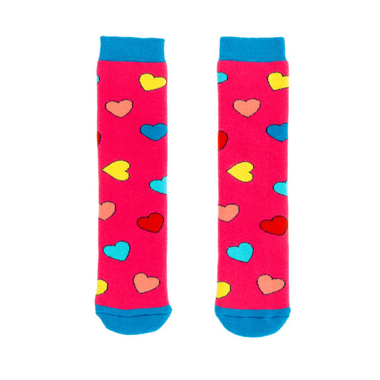 Welly Socks, Hearts 3-6y