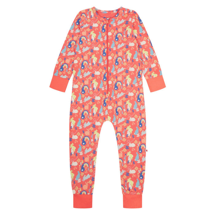 Zip Up Onesie, Bunny Hop