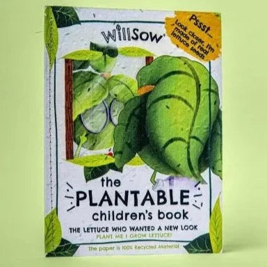 Plantable Children's Book, The Lettuce Who Wanted A New Look
