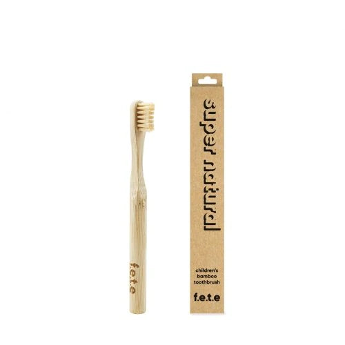 f.e.t.e | 'Super Natural’ Children's Soft Bamboo Toothbrush