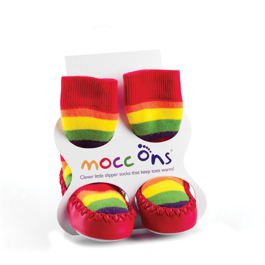 Mocc On Moccasins Rainbow