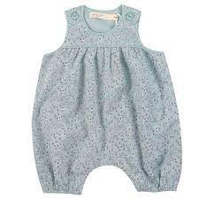 Baby Playsuit Blossom Turquiose