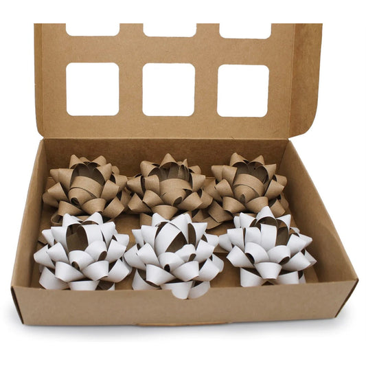 Box of 6 paper bows