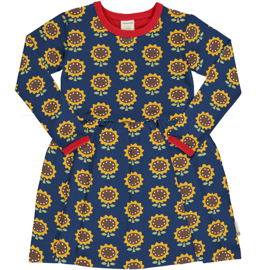 Dress Spin Long Sleeved, Sunflower