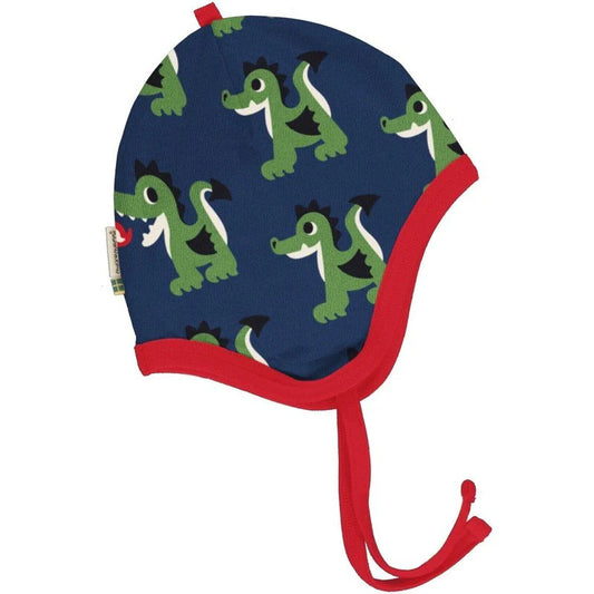 Velour Lined Helmet Hat, Dragon