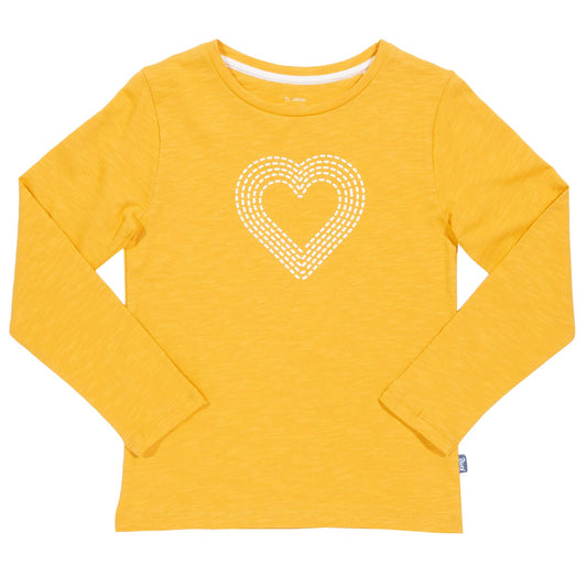Heart Mustard T-Shirt
