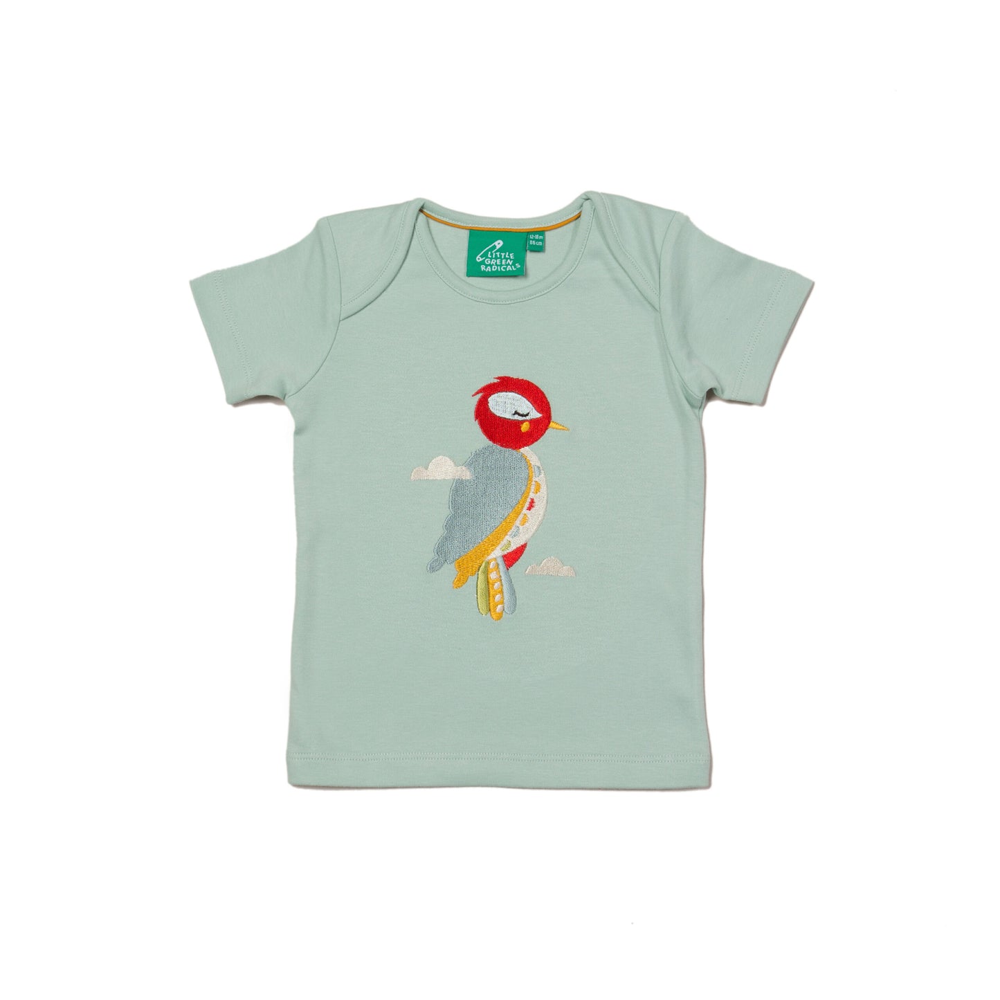 Little Woodpecker Applique T-Shirt