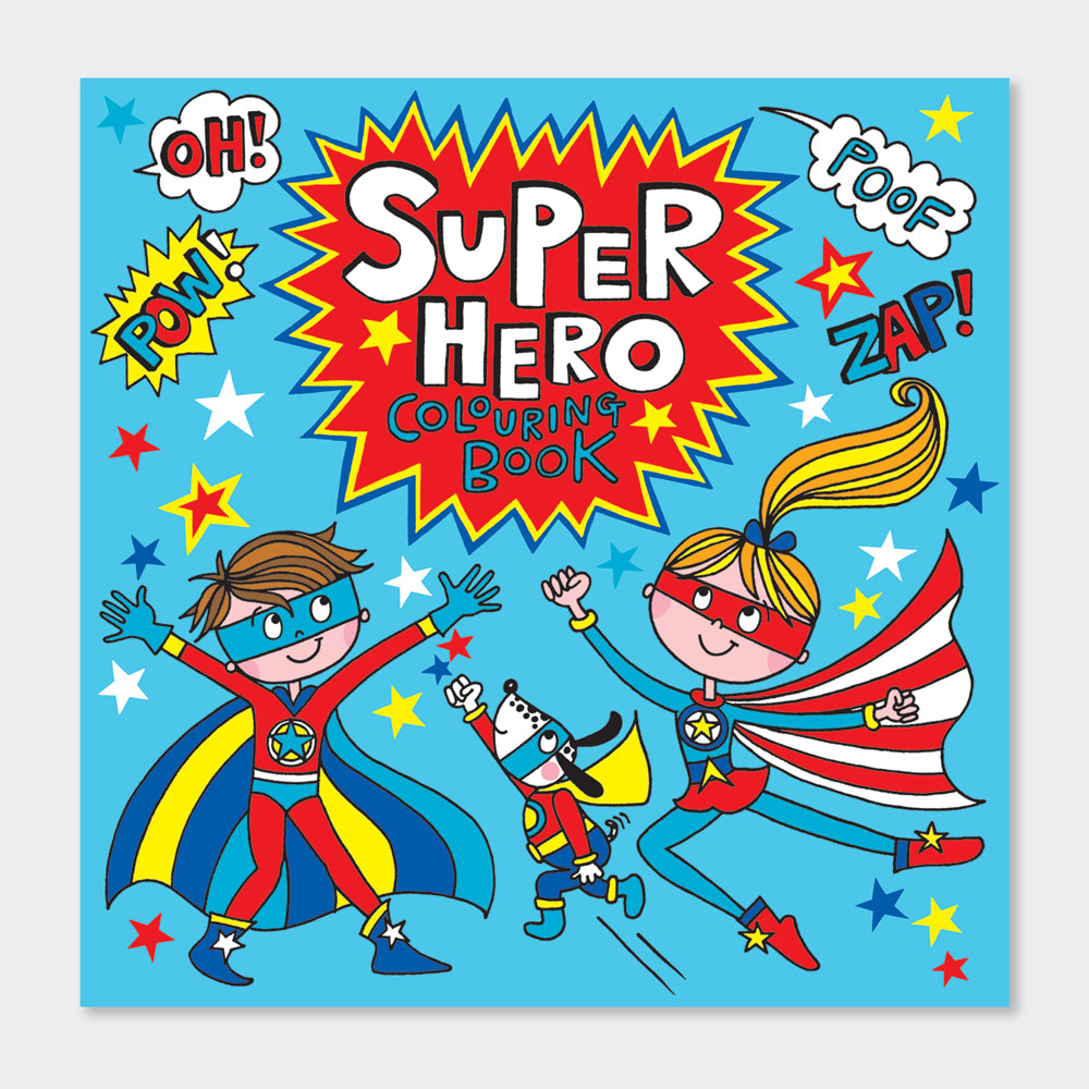 Colouring Book, Super Heros