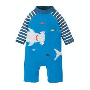 Little Sunsafe Suit, Montosu Blue/Shark
