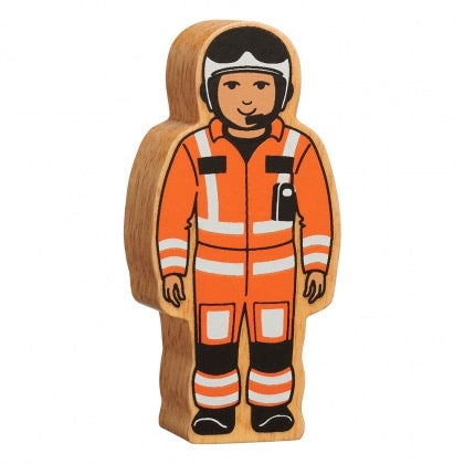 Natural Wooden Orange Air Rescue