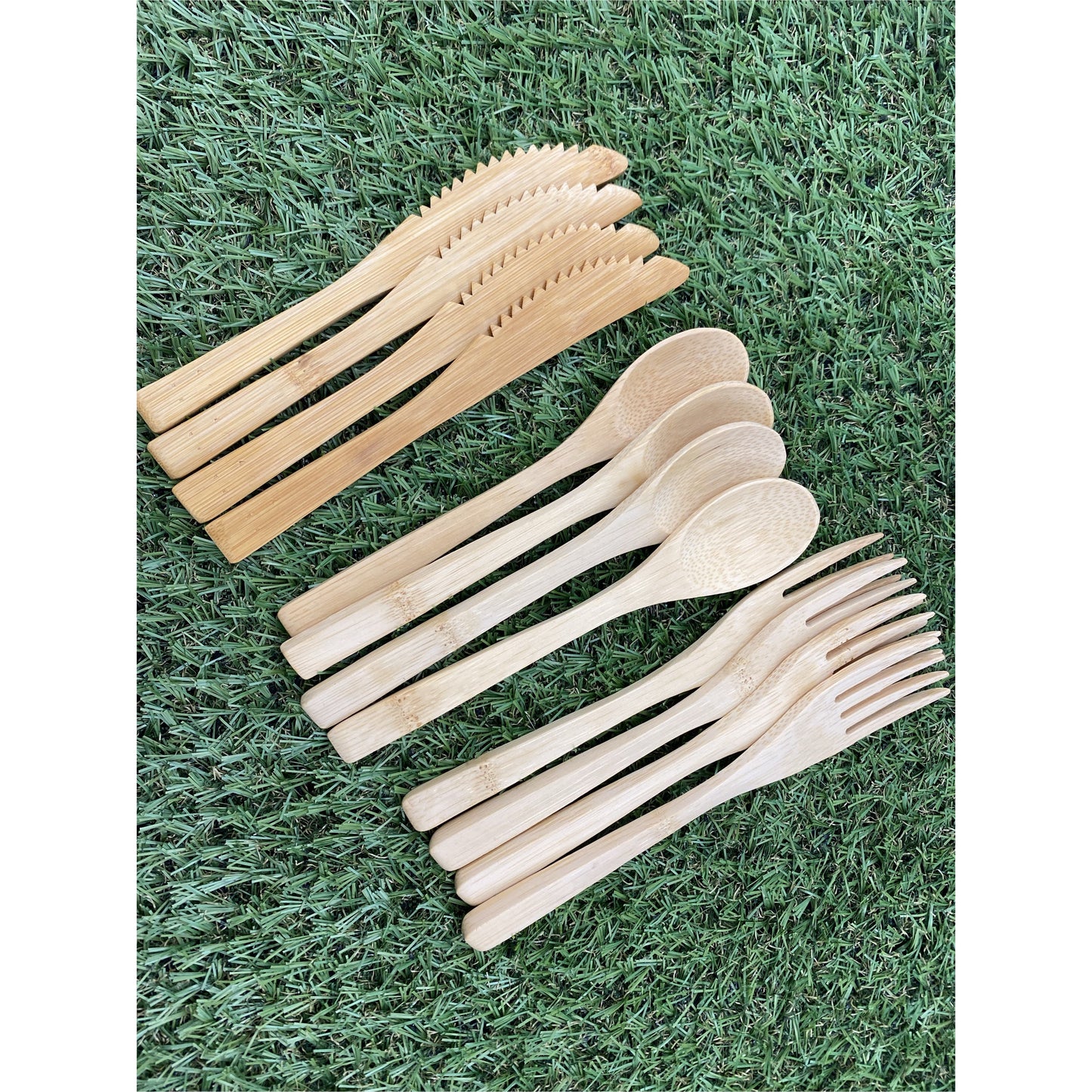 Family Bamboo Cutlery Set