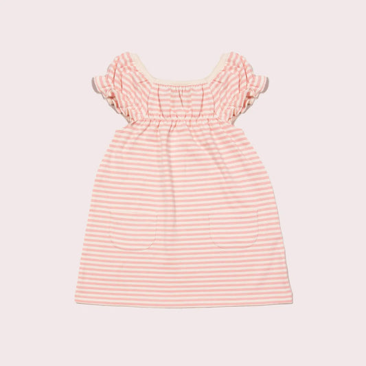 Pocket Play Days Dress, Pink Stripe
