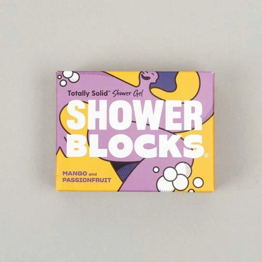 Showerblocks Totally Solid Showergel, Mango & Passionfruit